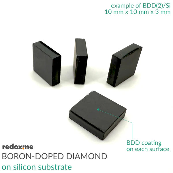 Boron-Doped Diamond on Silicon Substrate