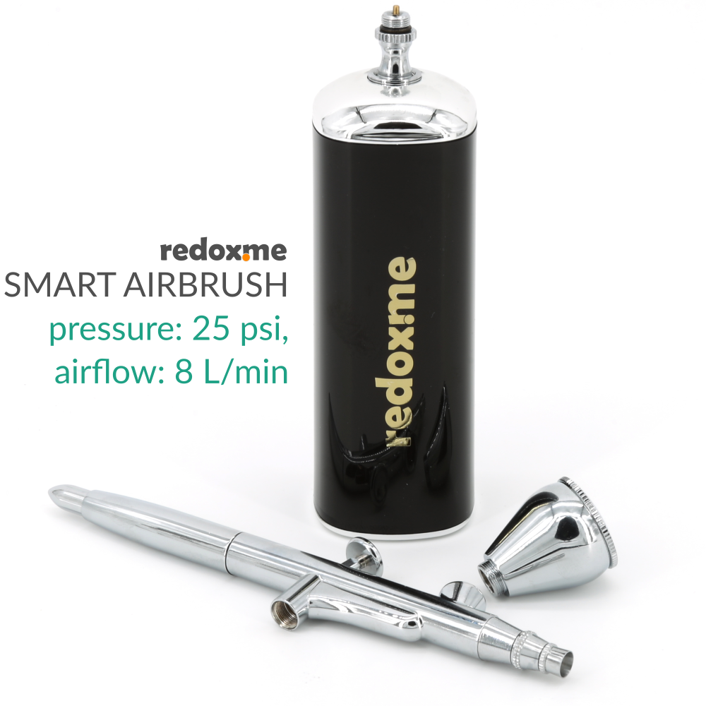 Smart Airbrush - pressure 25 psi, airflow: 8 L/min