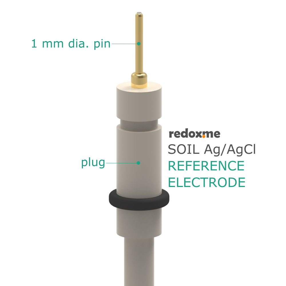 Soil Silver / Silver Chloride Reference Electrode - Soil Ag/AgCl