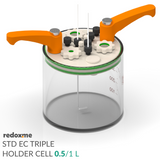 Standard Electrochemical Triple Holder Cell