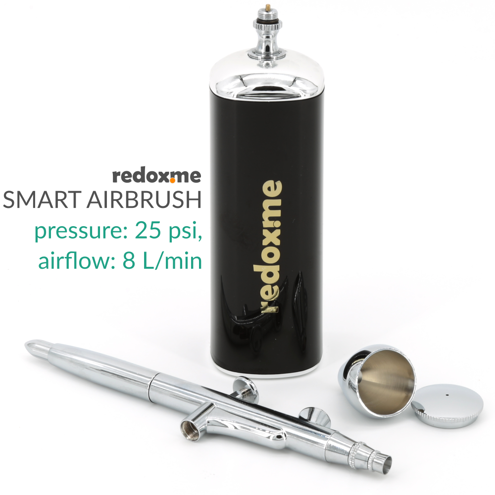 Smart Airbrush - pressure 25 psi, airflow: 8 L/min
