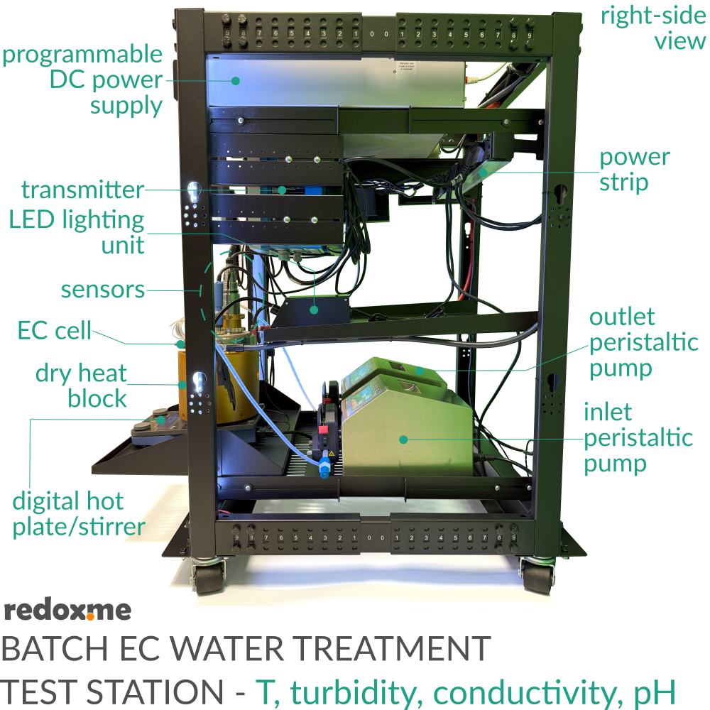 Batch Electrochemical Water Treatment Test Station