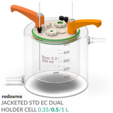 Jacketed Standard Electrochemical Dual Holder Cell