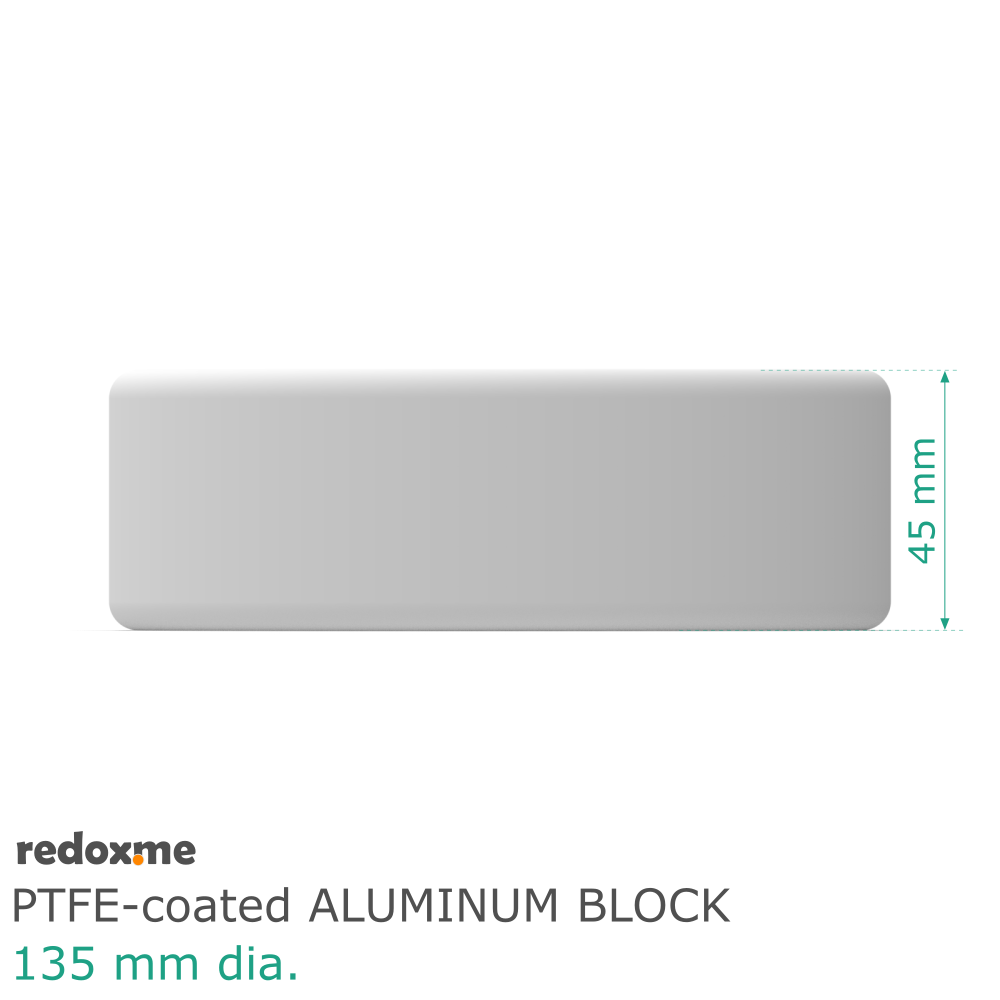 PTFE-coated Aluminum Block