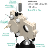 SPECTRO-ECSynth FH-CELL 1.5 and 3 mL - Spectro-Electrosynthesis Flow H-Cell 1.5 and 3 mL