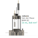Van der Pauw BM/BMM EC, 15 mL - Van der Pauw Bottom Mount Electrochemical Cell
