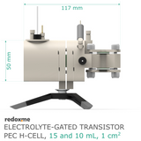 Electrolyte-Gated Transistor PEC H-Cell - Electrolyte-Gated Transistor Photo-electrochemical H-Cell