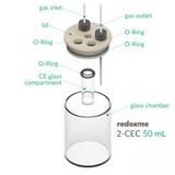 2-CEC 50 mL - Two-compartment Electrochemical Cell
