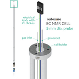 Electrochemical Nuclear Magnetic Resonance cell – EC NMR 5 mm dia. probe