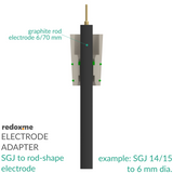 Electrode Adapter SGJ to rod-shape electrode
