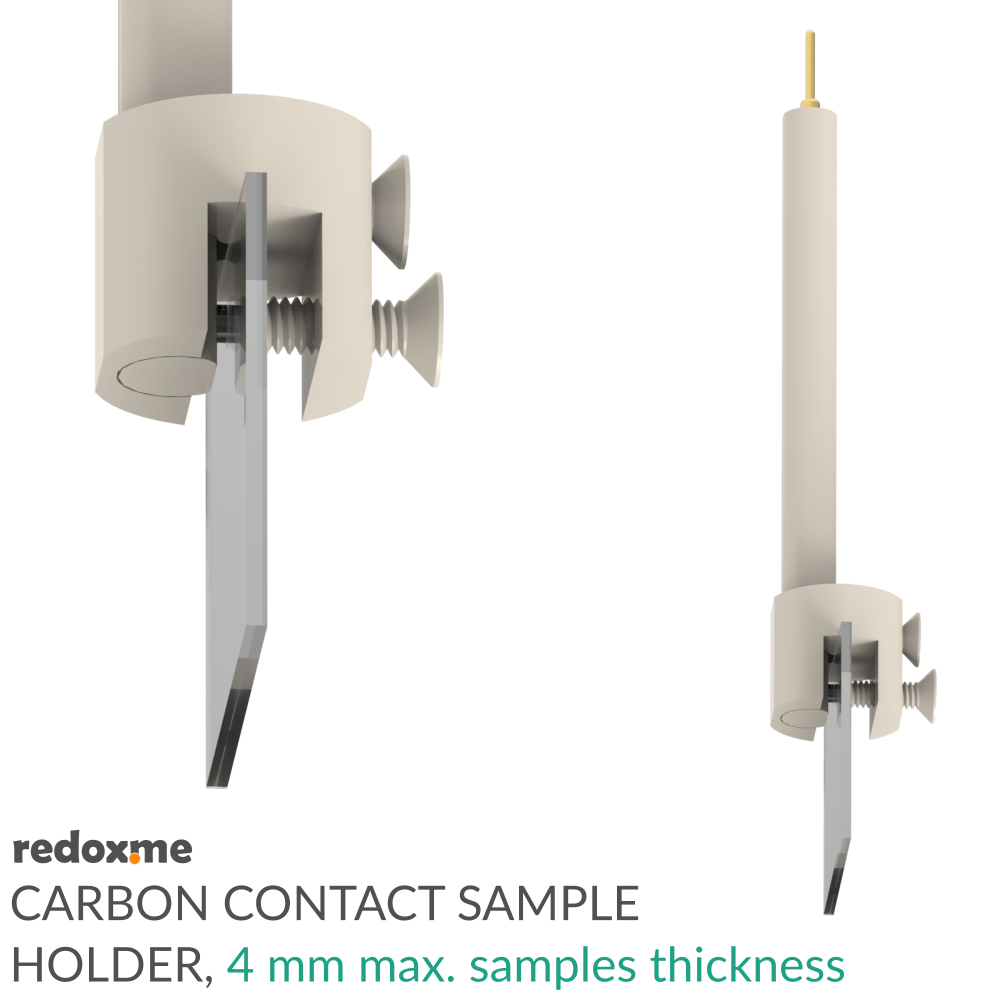 Carbon Contact Sample Holder - 4 mm max. sample thickness