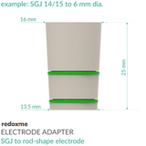 Electrode Adapter SGJ to rod-shape electrode