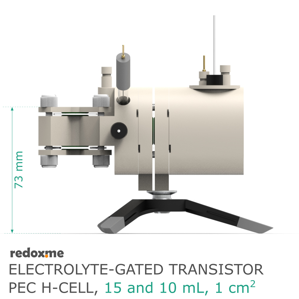 Electrolyte-Gated Transistor PEC H-Cell - Electrolyte-Gated Transistor Photo-electrochemical H-Cell