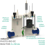 Photo-Bio-EC Reactor - Photo-bioelectrochemical reactor 2 x 50 mL