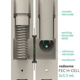 FEC H-Cell 2x1.5 mL- Flow Electrochemical H-Cell