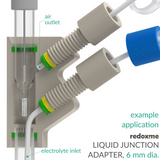 Liquid Junction Adapter, 6 mm dia.