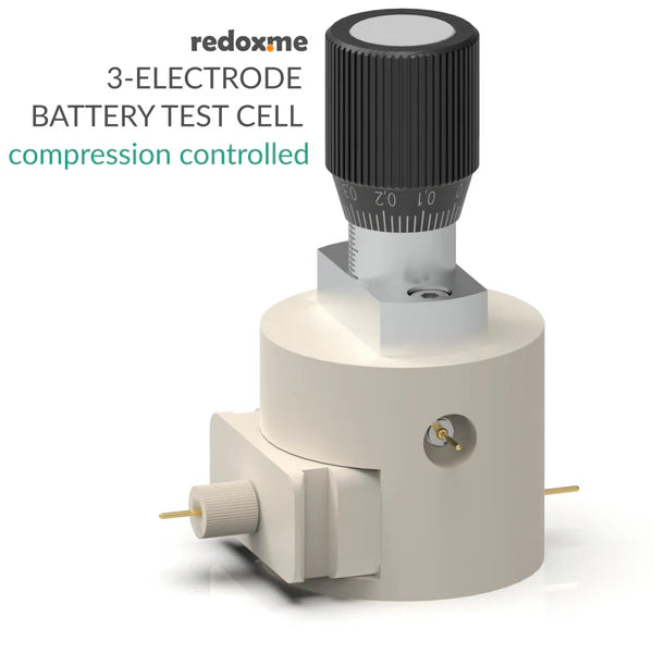 Battery Cartridge – three-electrode setup