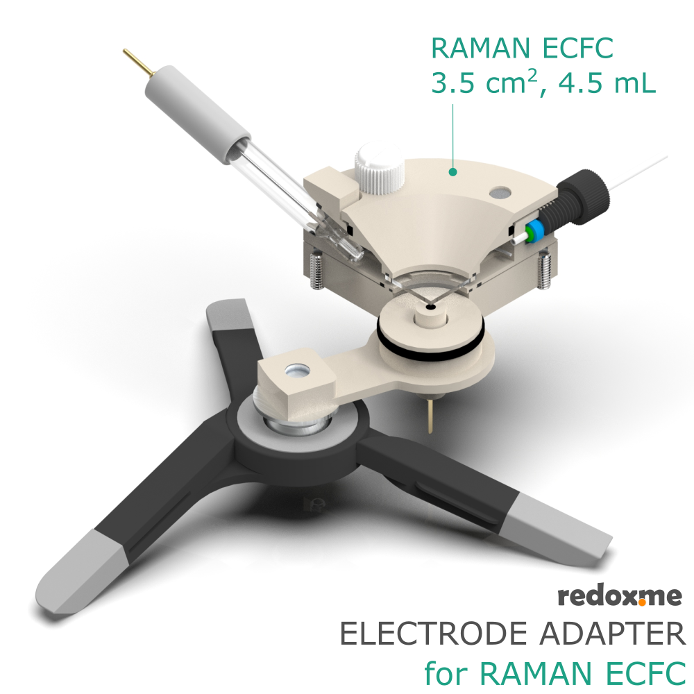 Electrode Adapter for Raman ECFC