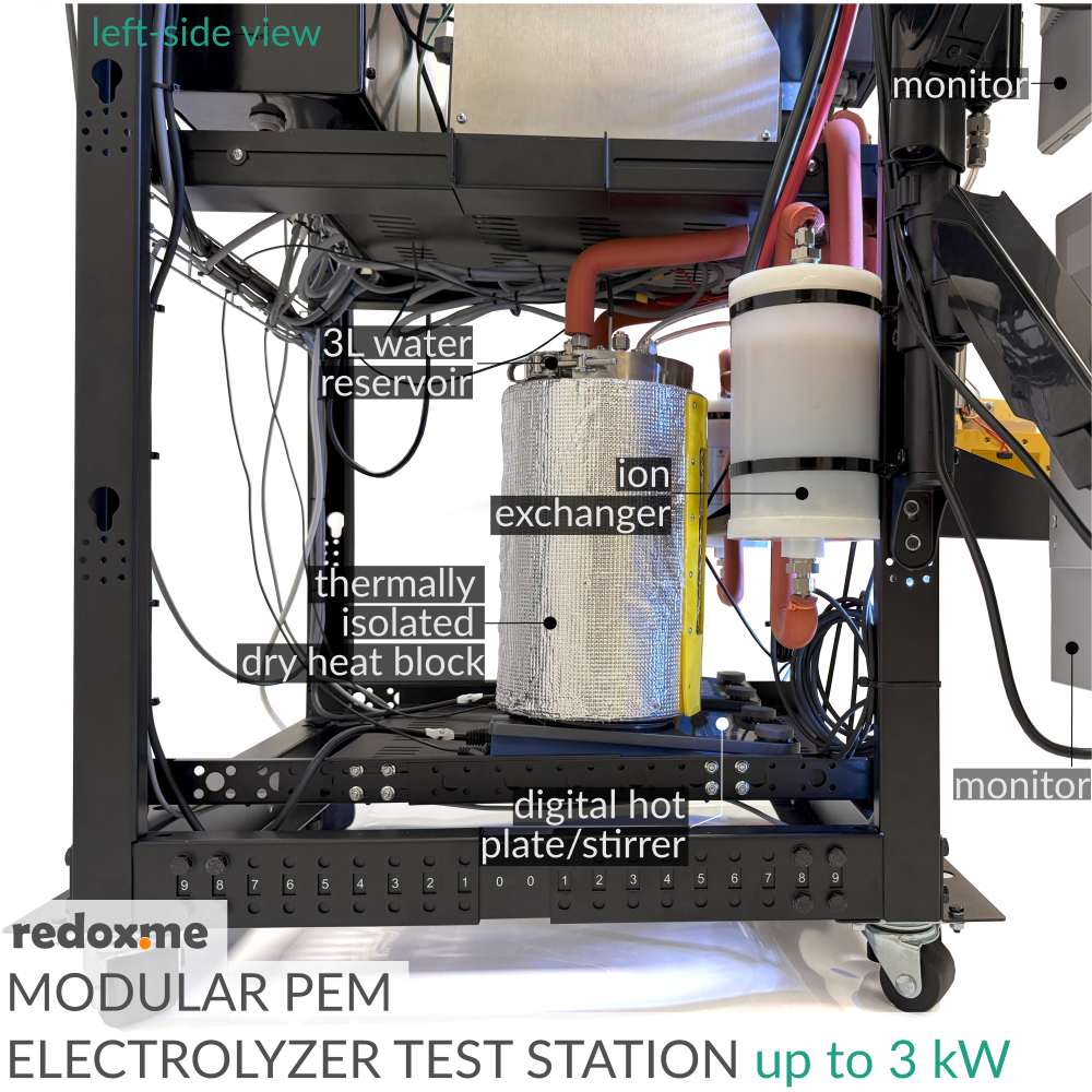 Modular PEM Electrolyzer Test Station up to 3 kW