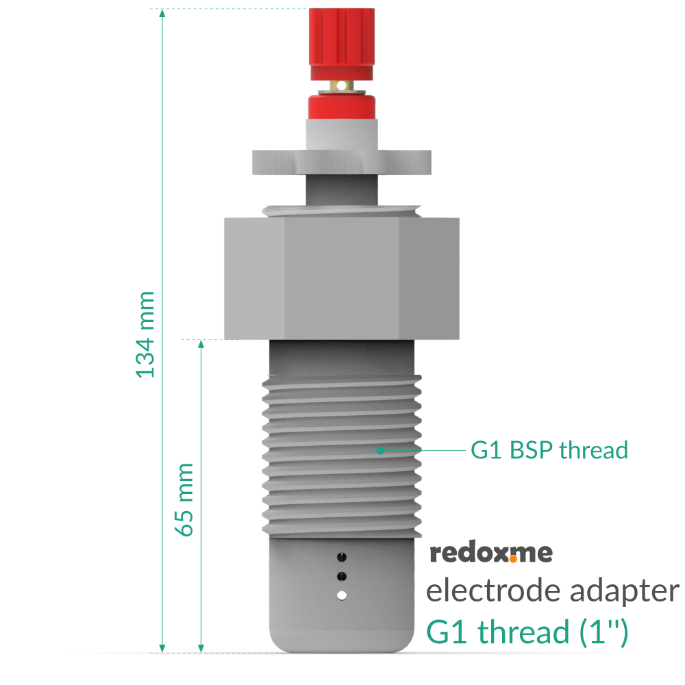 Electrode adapter – G1 thread (1’’)