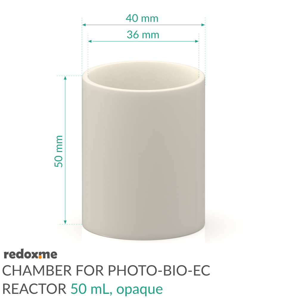 Chambers for Photo-Bio-EC Reactor - 50 mL