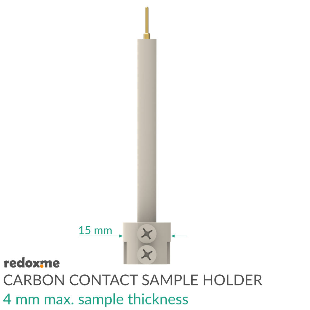 Carbon Contact Sample Holder - 4 mm max. sample thickness