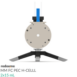 FC PEC H-Cell 2x15 mL- Front Contact Photo-Electrochemical H-Cell