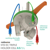 Standard Electrochemical Triple Holder Cell