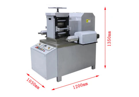 Pressa a rulli per impieghi gravosi (180 L x 142 P, mm) con velocità variabile - MSK-1814-RR