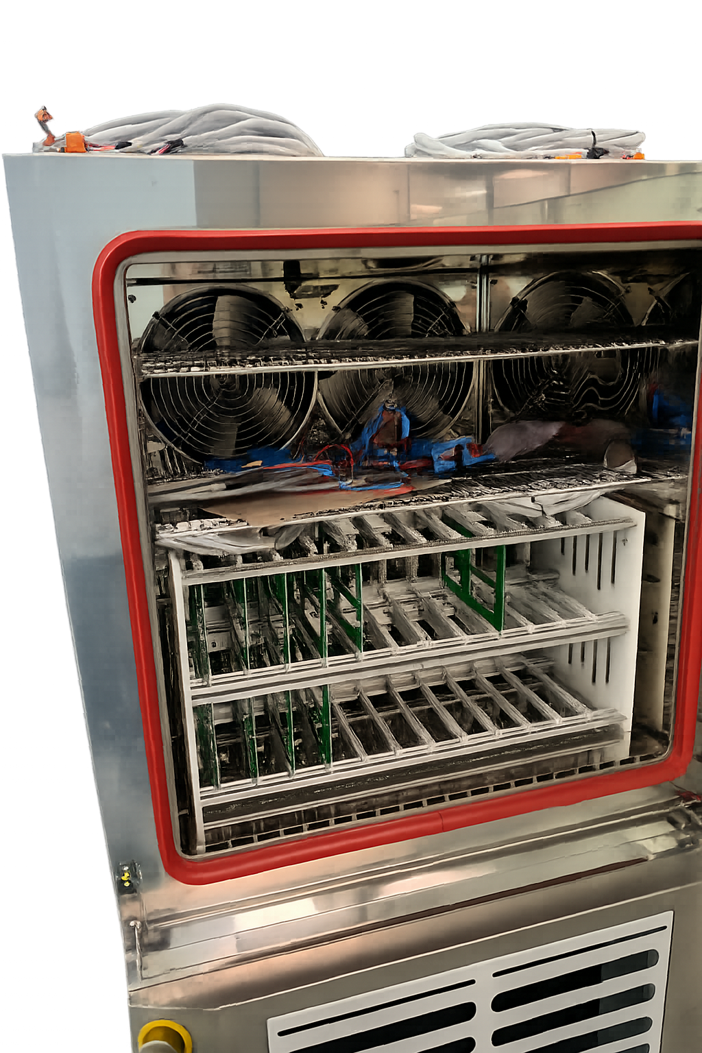 Card holder for climatic chamber