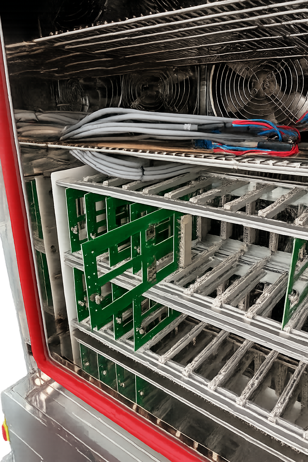 Card holder for climatic chamber