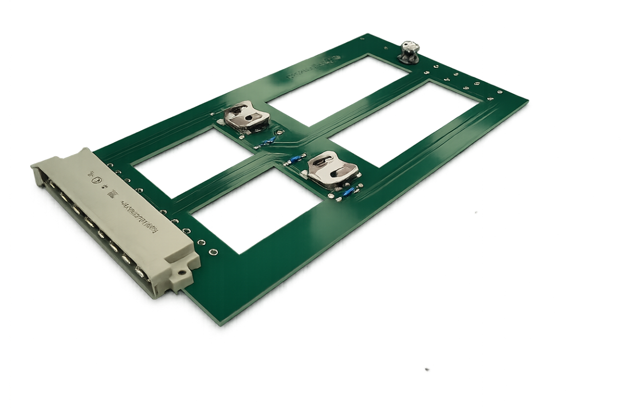 Coin cell test holder