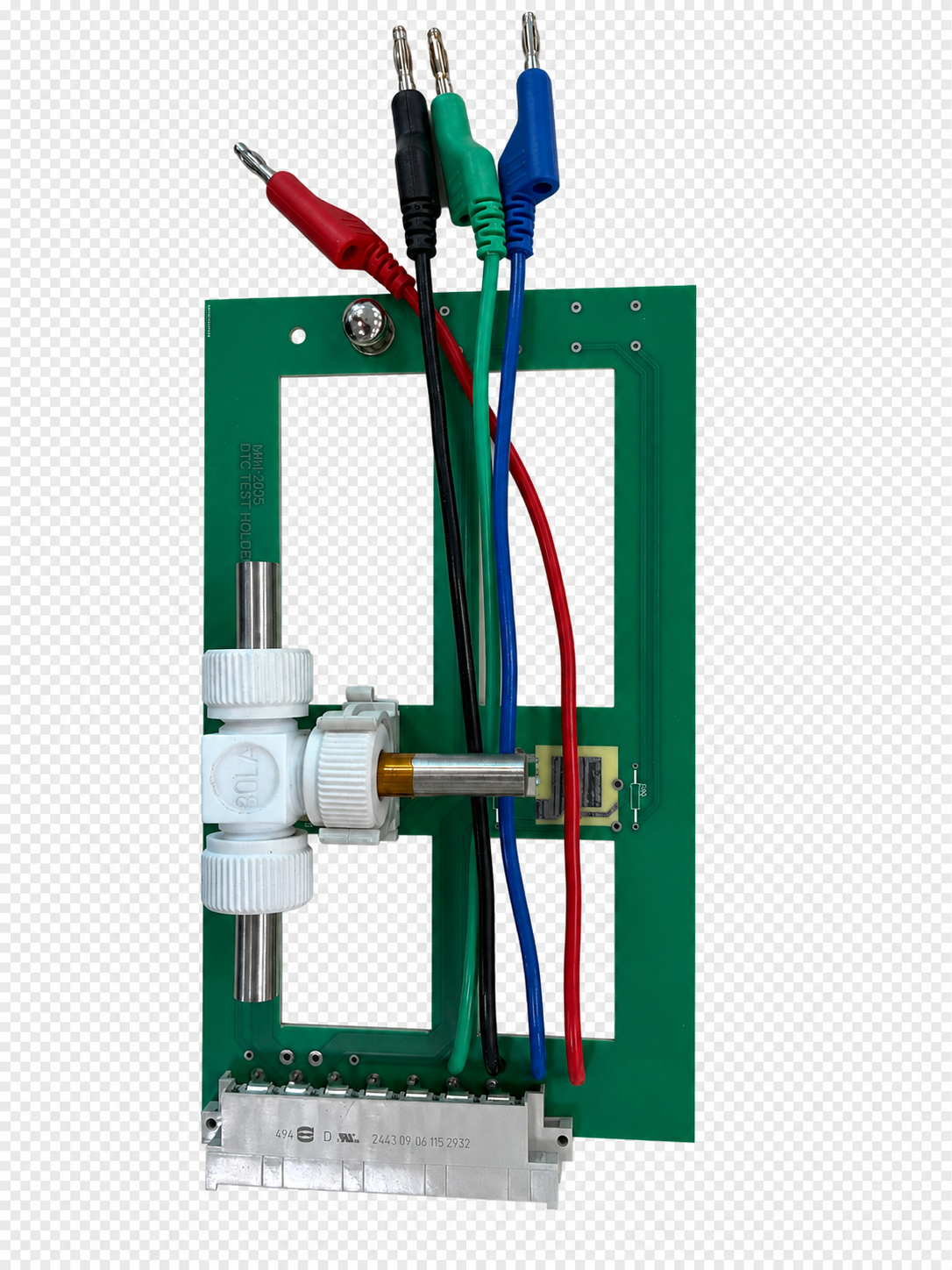 Swagelock cell test holder