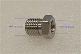 316 SS Hex Bushing: M14 X 1/8 F - EQ-Fit-14S18T - Thasar Store