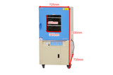 Forno a vuoto grande 200C con pompa a vuoto e riscaldamento a 3 zone, 22x25x24", 215 L - DZF6210