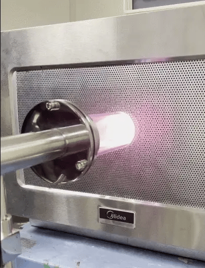 1200°C Max Microwave Plasma Assisted CVD (MPCVD) 2" Tube Furnace - GSL-1200X-50-MWPE