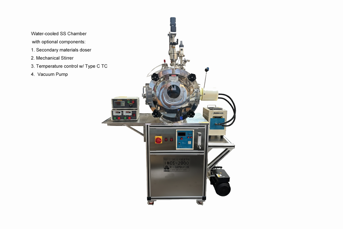 1750°C Max. Induction Melting-casting Furnace - IMCS-2000 - Thasar Store