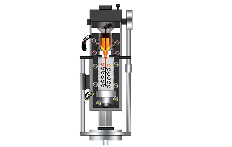 1600°C Max. Atmosphere Controlled Induction Melting-Casting System (10 L Capacity) - IMCS160010L - Thasar Store