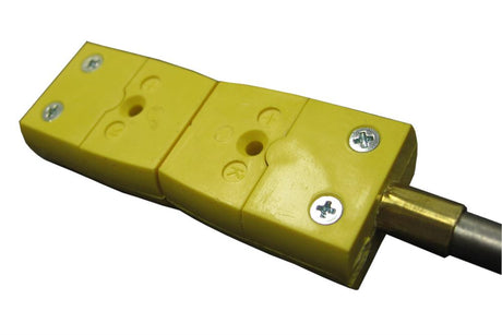 Thermocouple: K type 1/4"OD x 36" L with Alloy sheath and Male Plug for Calibration - EQ-TC-K-Cali-36S-LD - Thasar Store