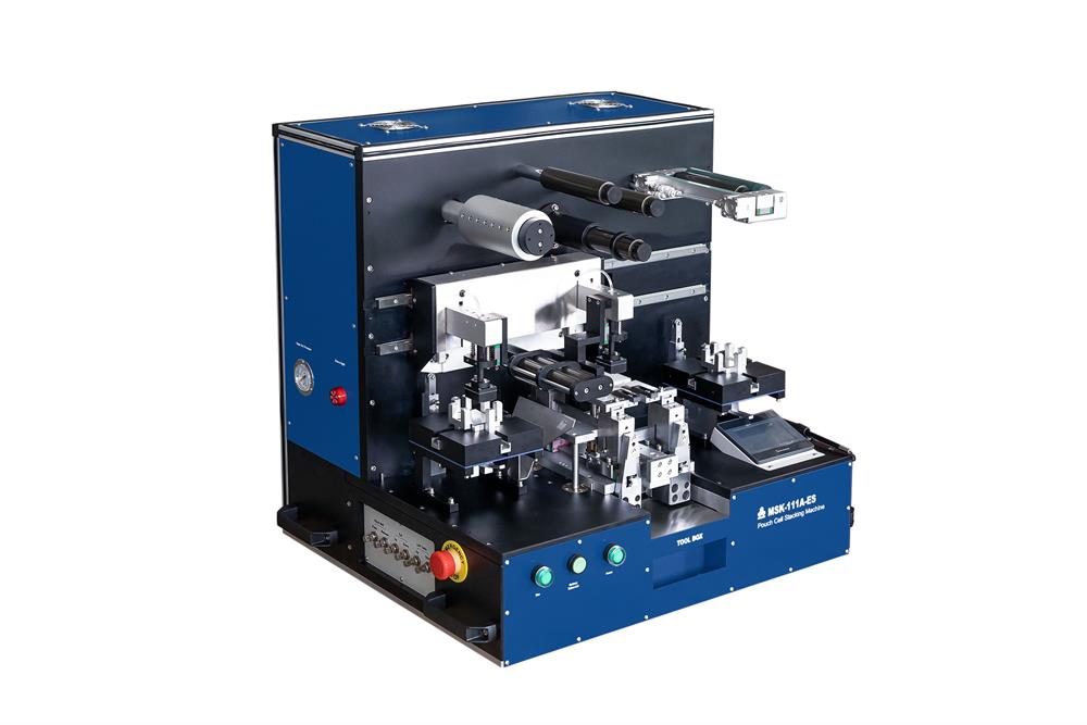 Bench-Top Automatic Pouch Cell Stacking Machine up to 110 mm L x 100 m ...