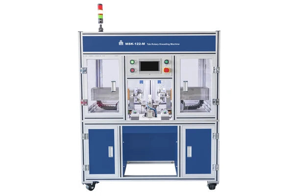 Mechanical Kneading Machine for Large Cylindrical Cells with Tabless Structures (L: 65-150 mm, D: Φ18-Φ60mm) - MSK-122-M
