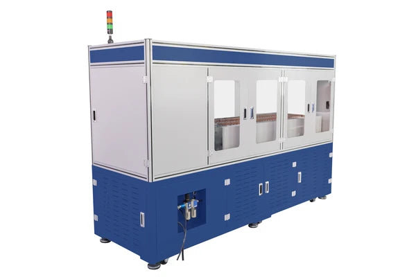 Horizontal 64-Channel Hot Press Machine (Max. 170*120 mm, Dual-Side Tabs) for Pouch Cell SEI Formation - MSK-131-HMT64