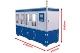 Horizontal 64-Channel Hot Press Machine (Max. 170*120 mm, Dual-Side Tabs) for Pouch Cell SEI Formation - MSK-131-HMT64