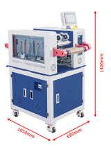 Pressa per laminazione a caldo R2R con velocità asincrona per la produzione di elettrodi a secco (max. 200 mm W, 8T, 200 °C) - MSK-BPC-DF200