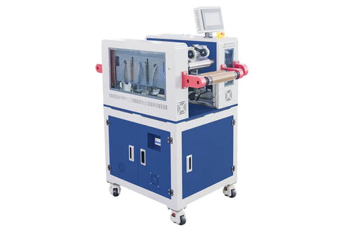 Pressa per laminazione a caldo R2R con velocità asincrona per la produzione di elettrodi a secco (max. 200 mm W, 8T, 200 °C) - MSK-BPC-DF200