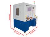 Sistema de soldadura láser de 2 kW para cubetas prismáticas (soldadura de lengüetas y sellado de la tapa superior) y cubetas cilíndricas - MSK-LW-S2000