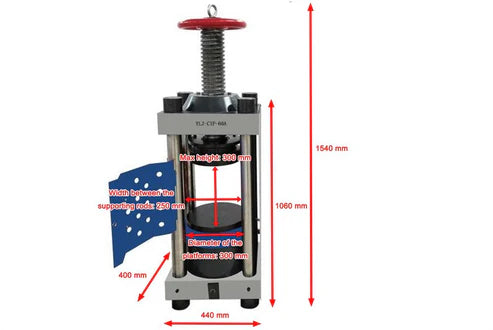 Pressa idraulica elettrica 100T con display digitale - YLJ-100E