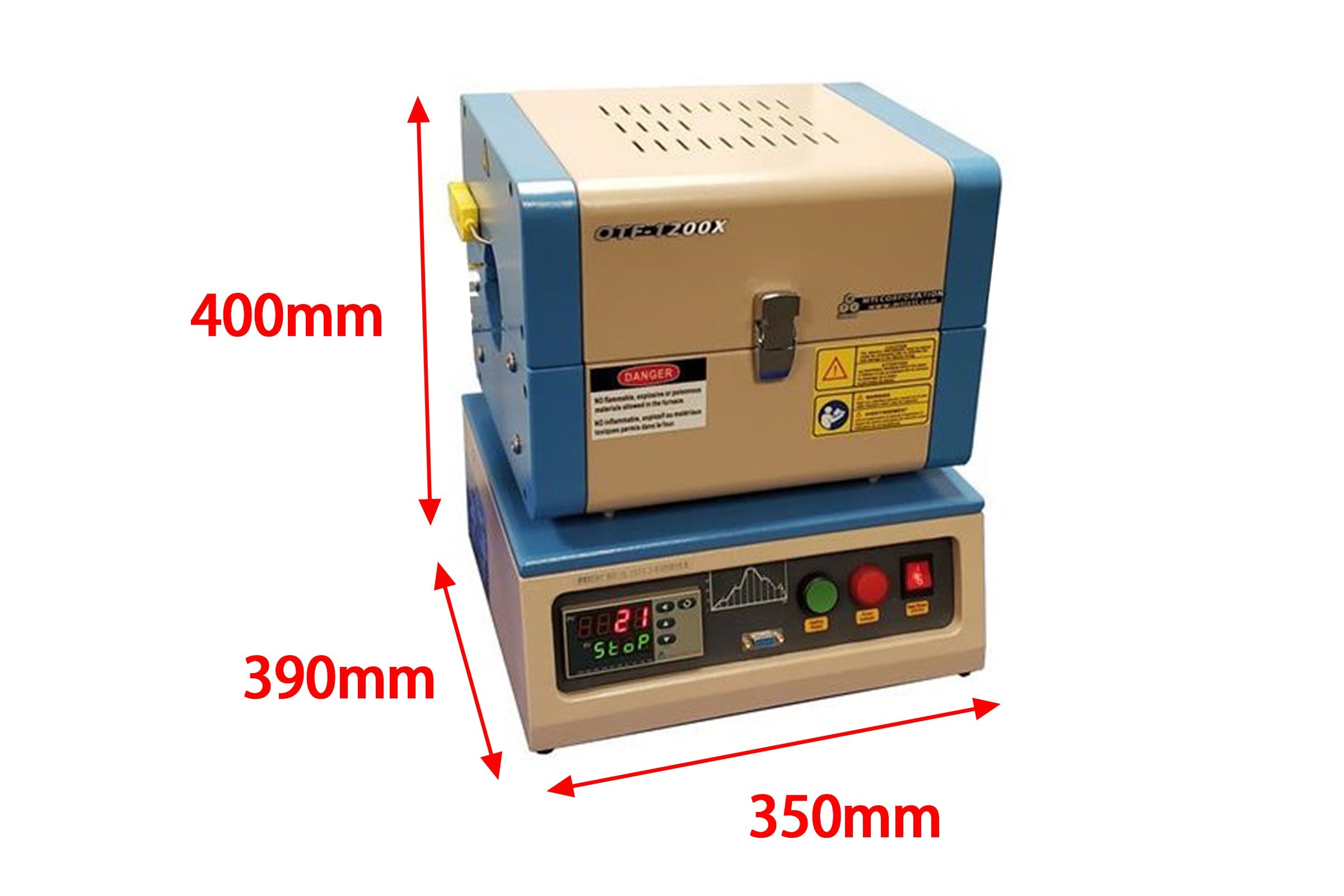 1200C Compact Split Tube Furnace (8
