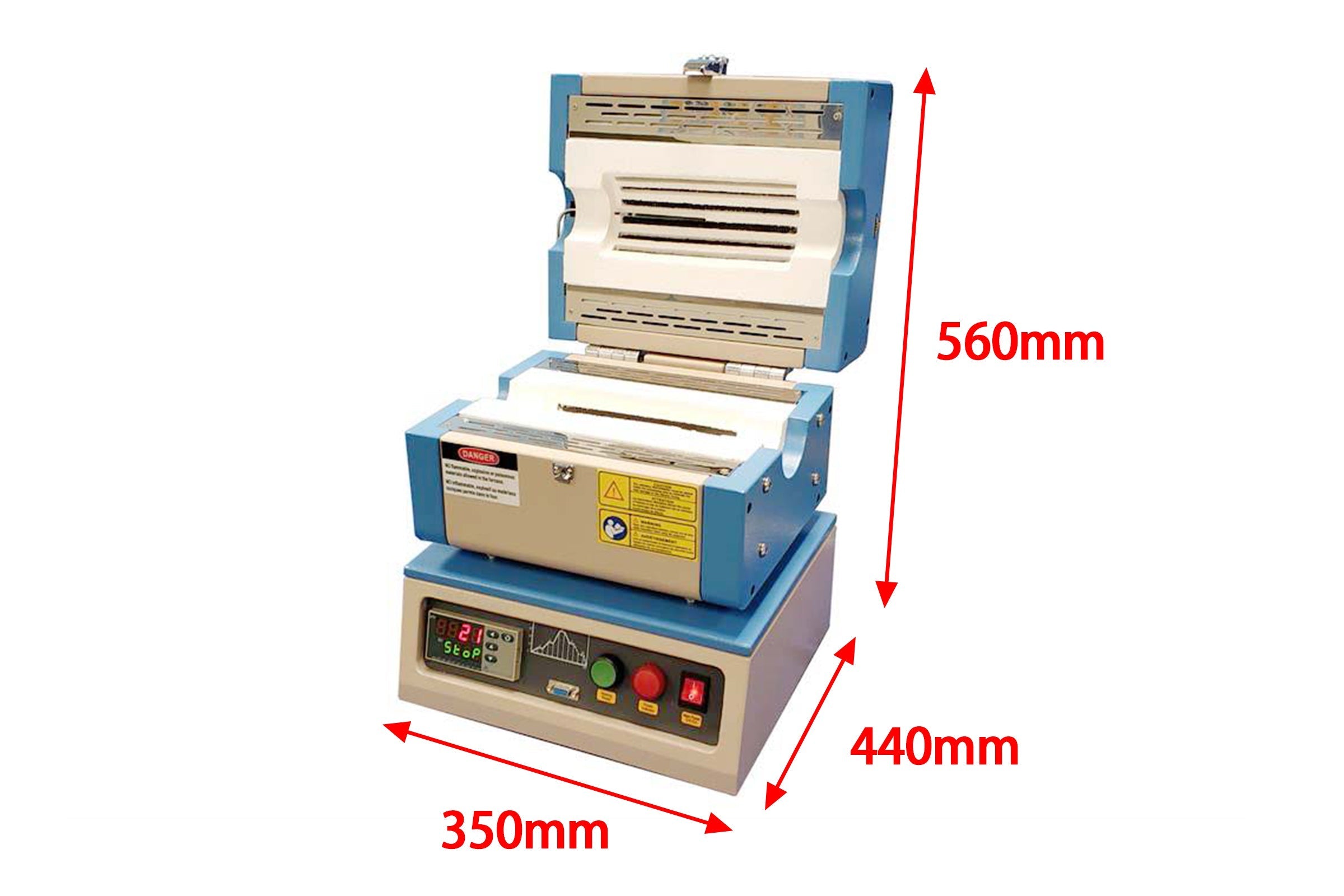 1200C Compact Split Tube Furnace (8