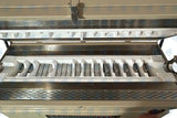 1700°C Forno a tubo diviso a 12 zone con tubo in allumina Ø100 mm × 1800 mm L - OTF1700X12Z
